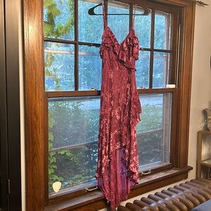 This plum Vici Dolls dress is perfect for any wedding or special occasion